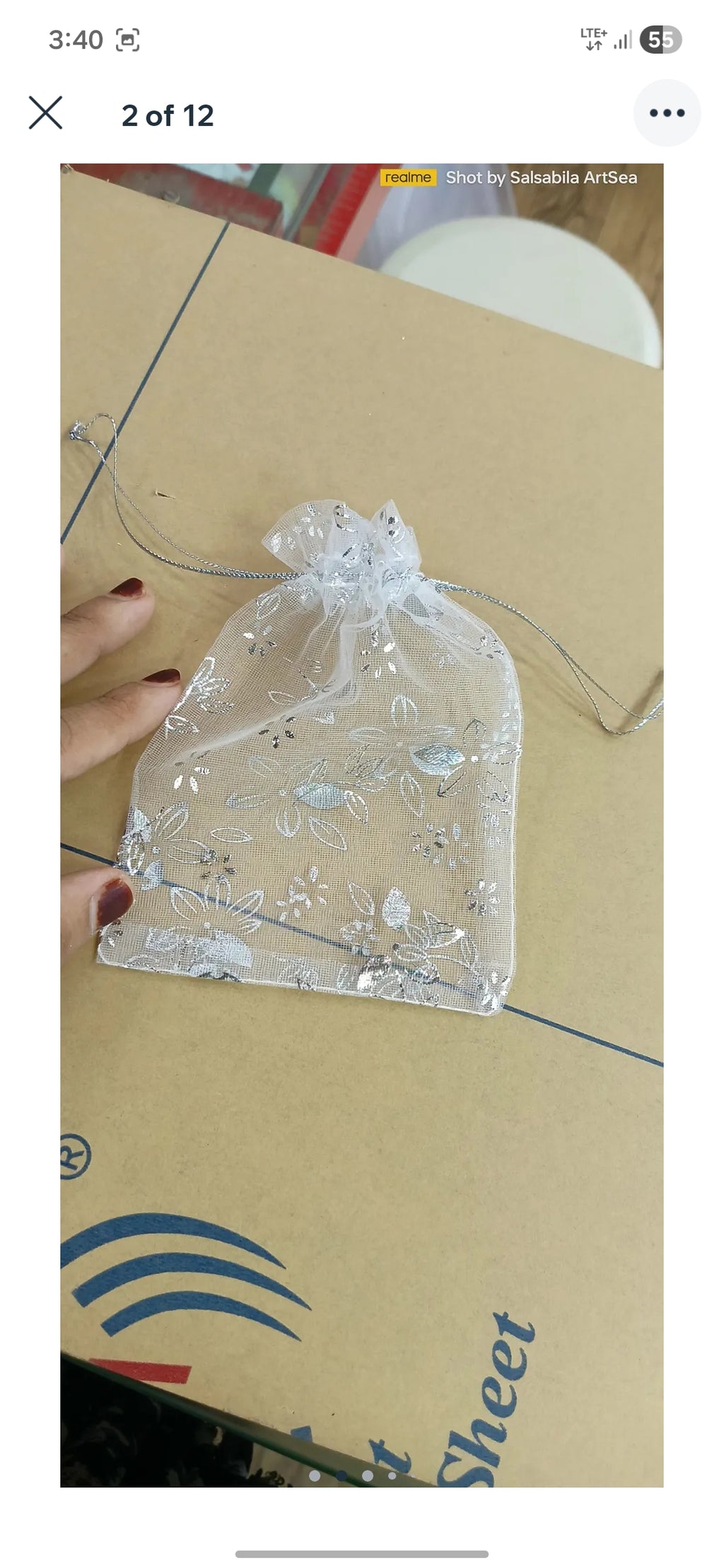 Designer Net Potli (Small)