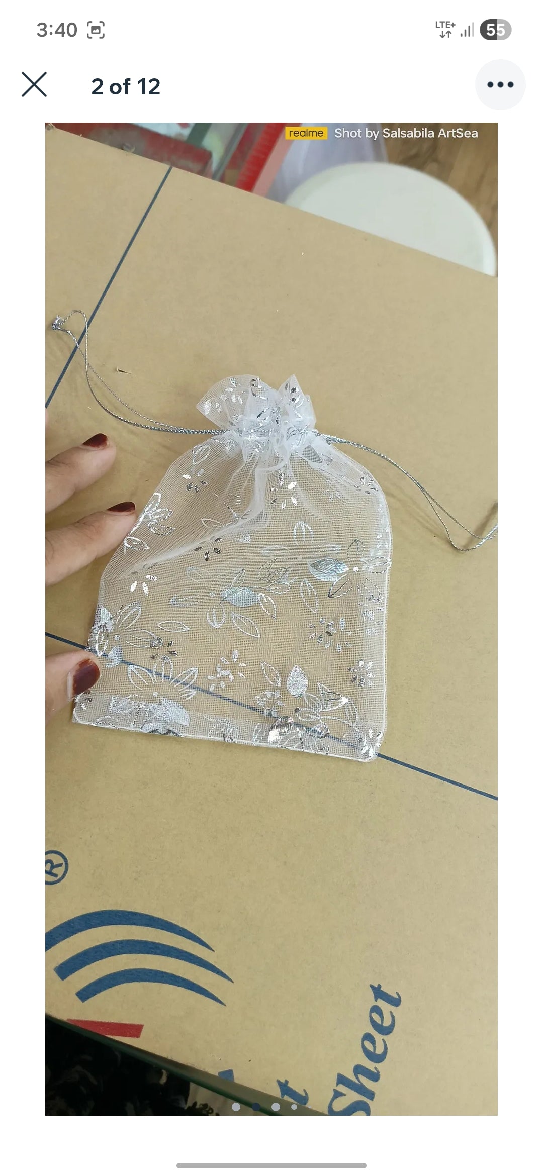 Designer Net Potli (Small)