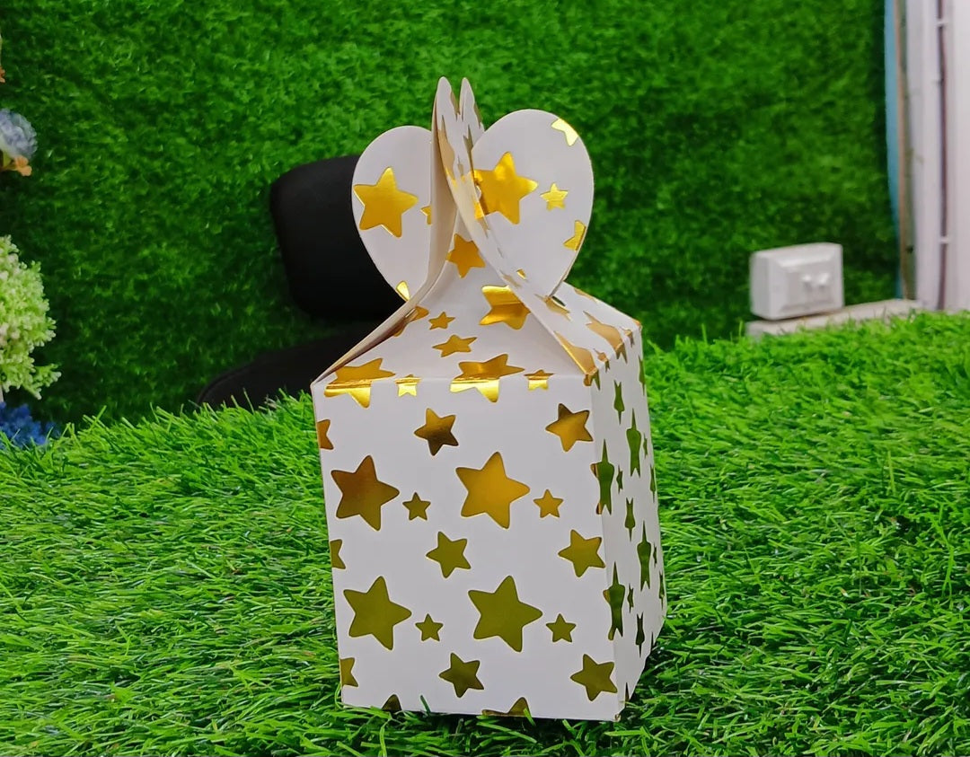 Bow tie up gift box
