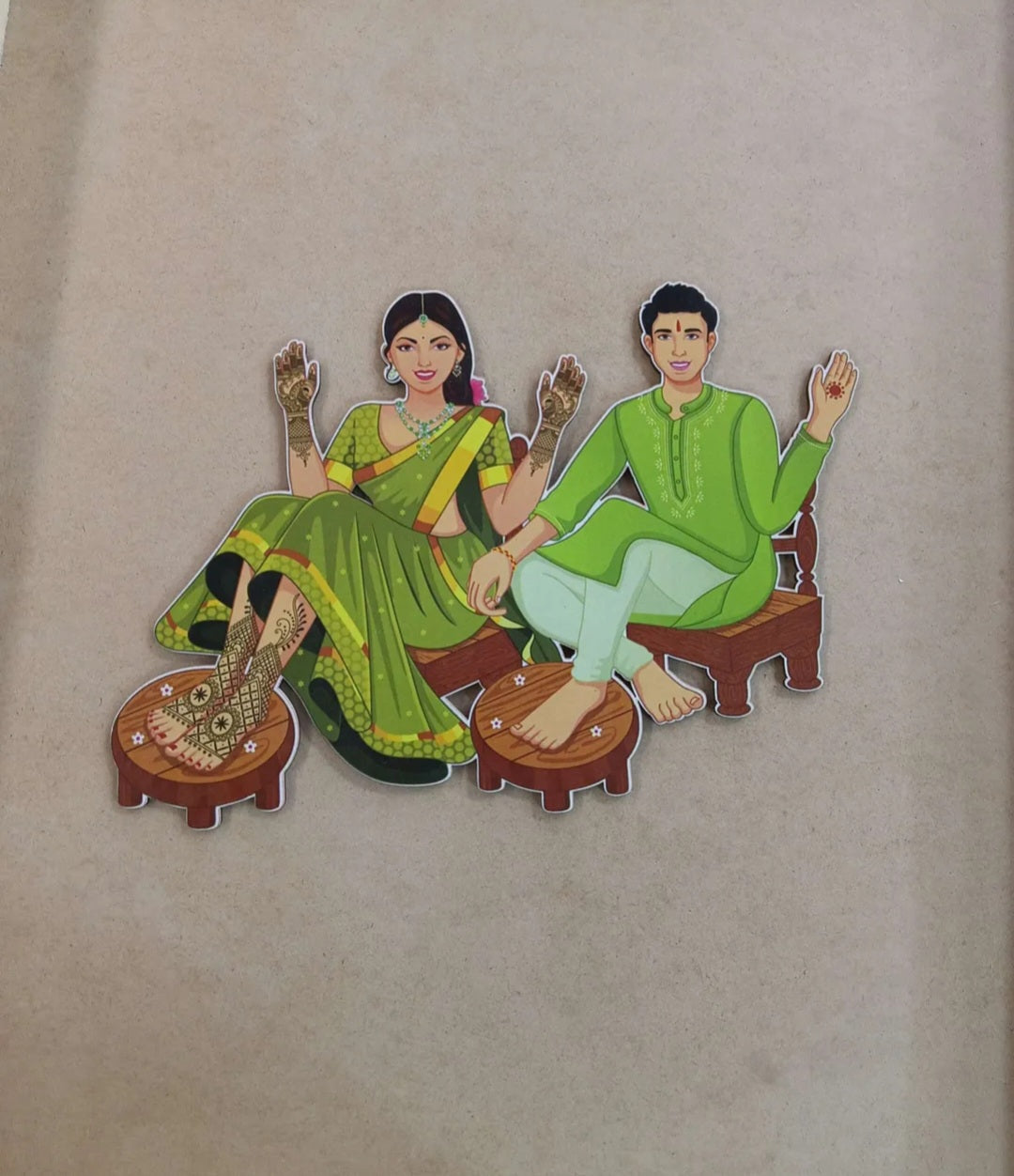 Mehendi cutouts