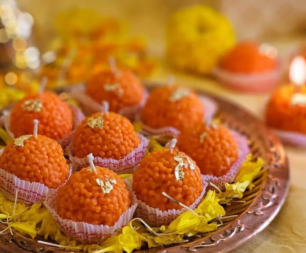 Motichoor Ladoo Candle Mould