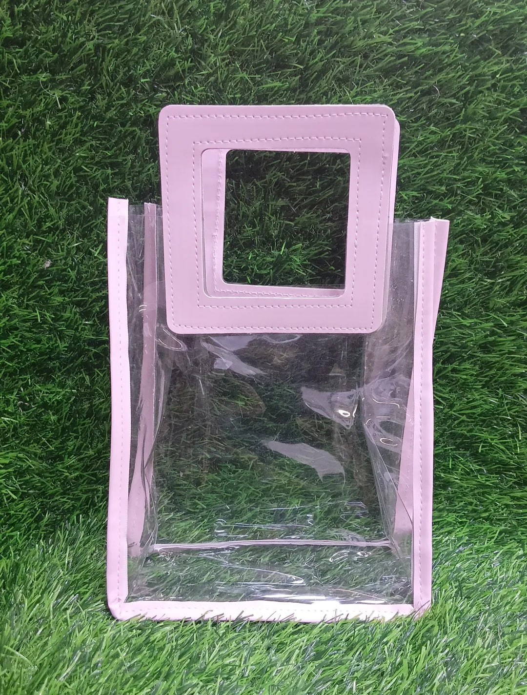 PVC Tote Bag / Hamper Bag with border for Gifting 8 * 10