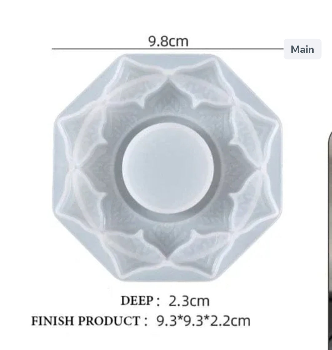 Lotus Tea Light Candle Holder Mould