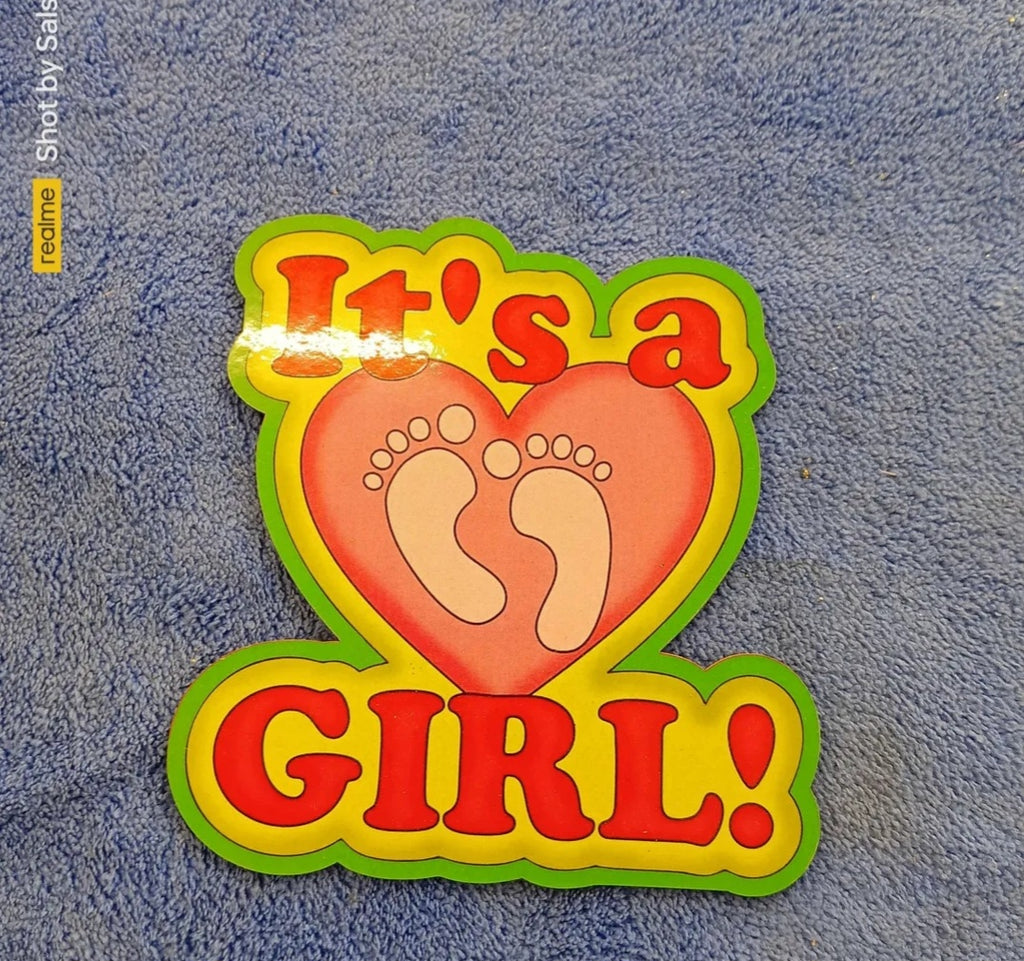 Baby shower cutouts
