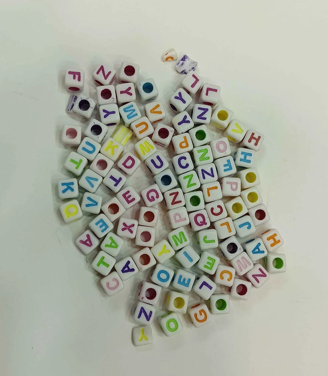 JAGS CRAFT BEADS ALPHABET SQUARE BIG