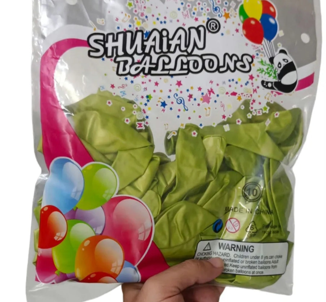 Chrome Metallic Balloon Packet