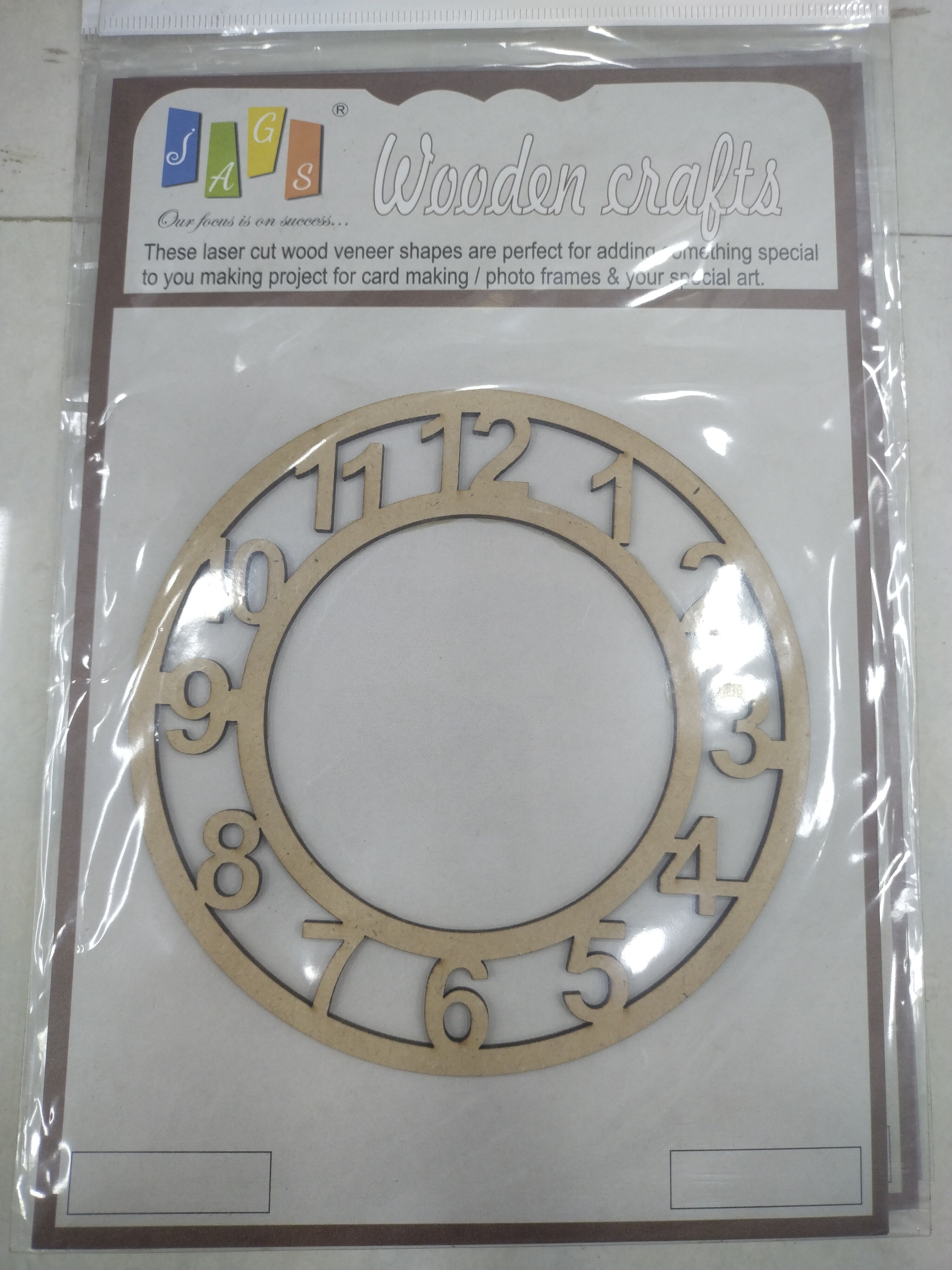 5 inch Proffecsional MDF clock