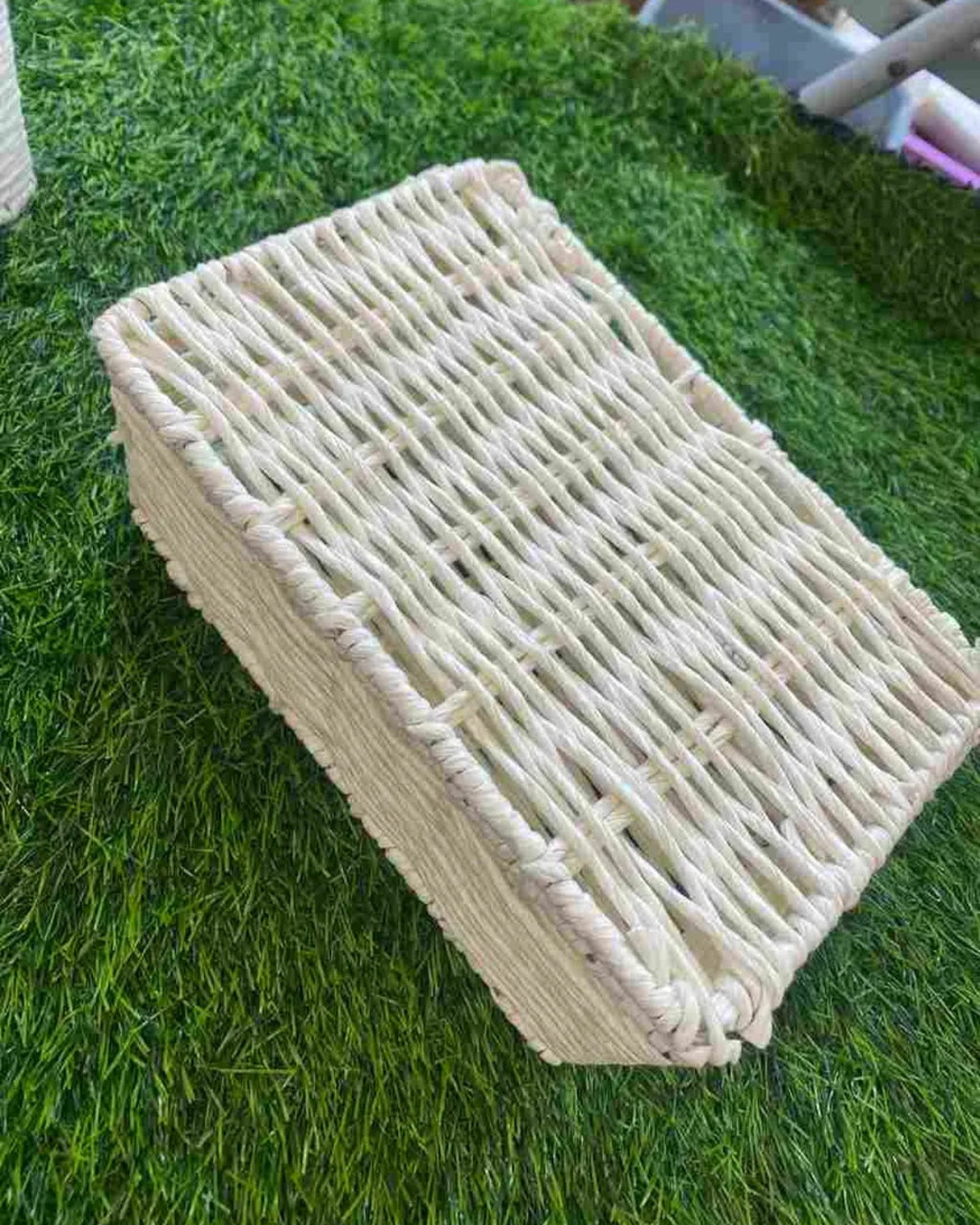 Jute Metal Basket