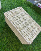 Jute Metal Basket