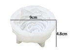 3D Peony Flower Candle Mould