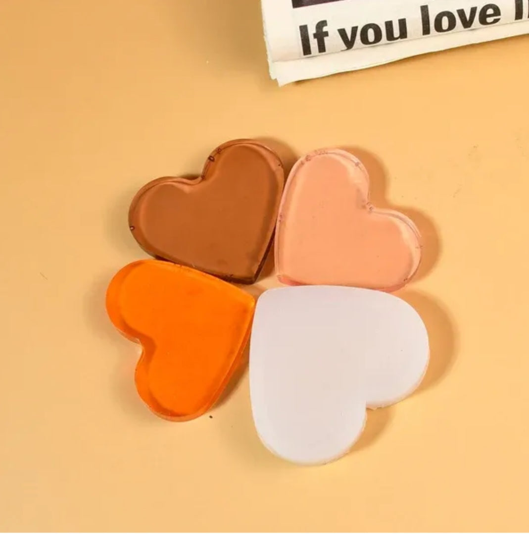 2 Inch Heart Shape Keychain & Pendant Mould