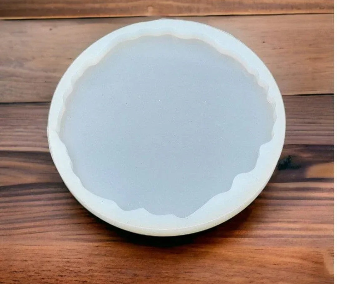 3" Round Agate Coaster Mould