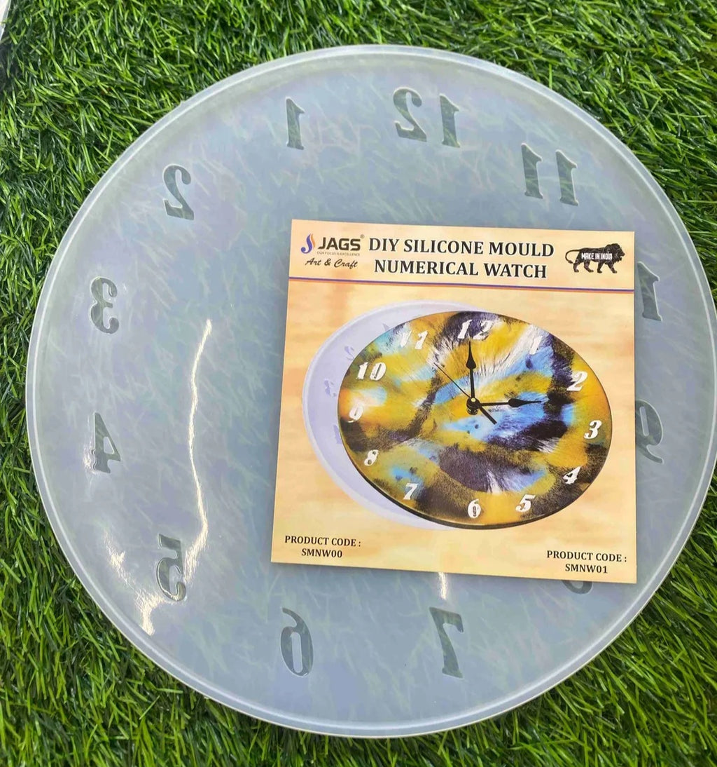 DIY SILLICONE MOULD ROMAN WATCH