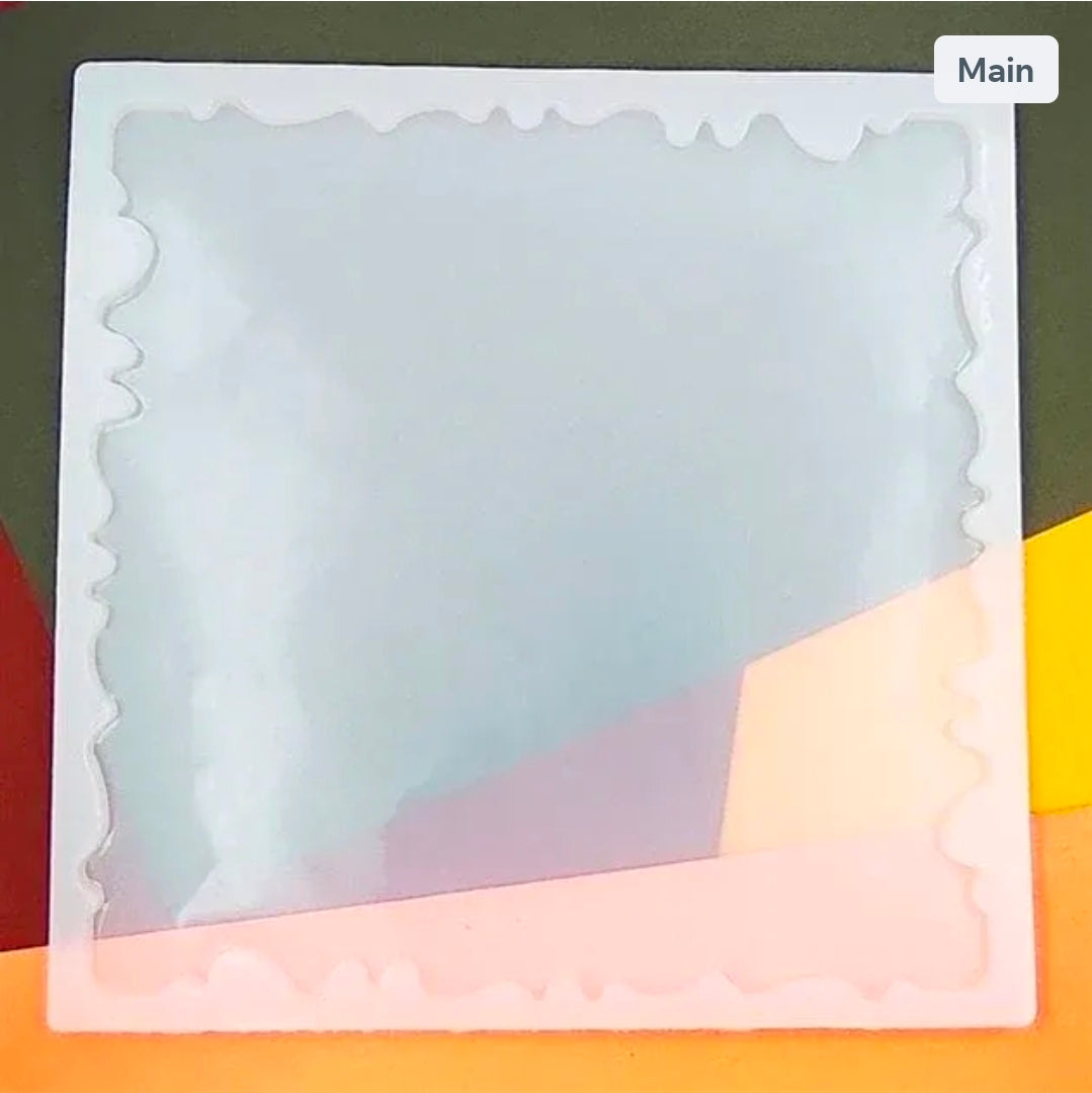 8" Square Agate Tray Mould