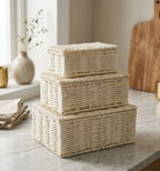 Jute Metal Basket