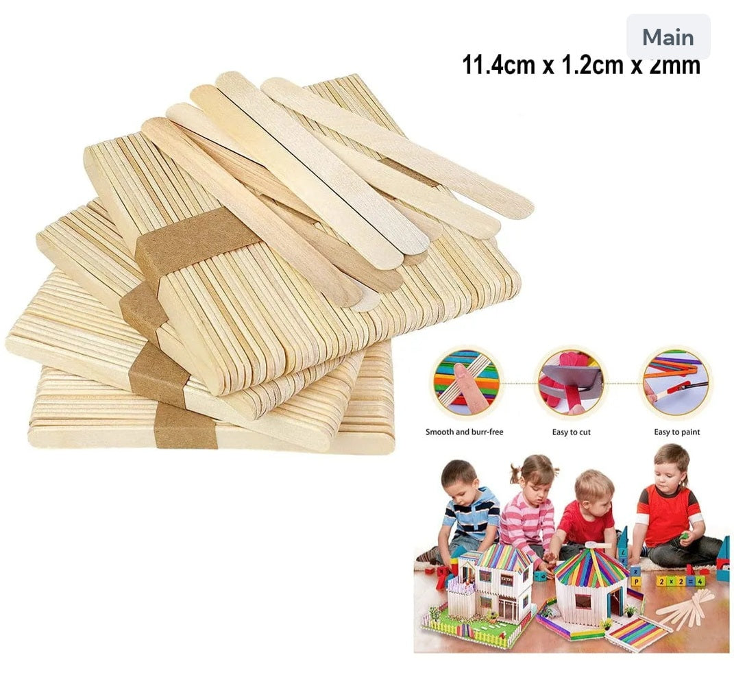 Natural Ice - Cream Sticks -Small