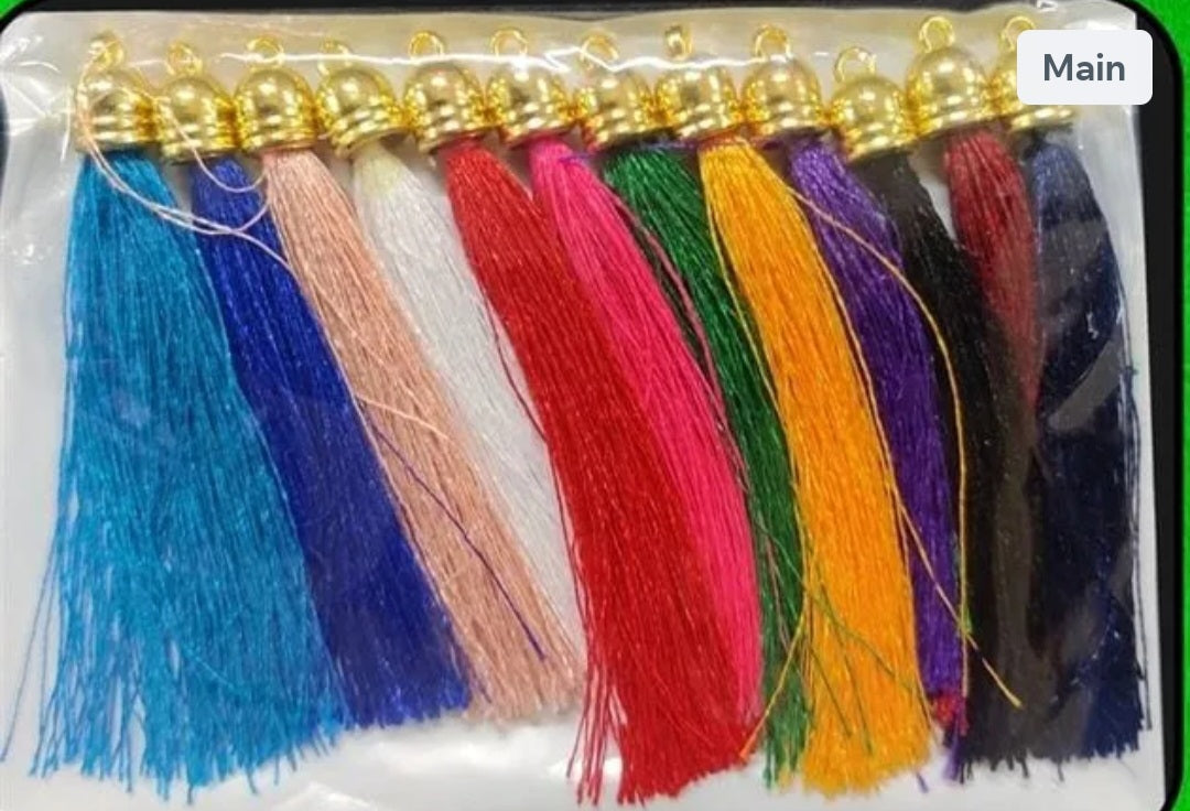Mix Colour Tassels (2.5")