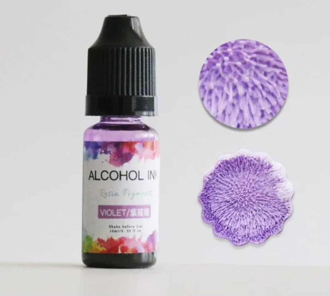 3D Alcohol Ink Single Colours