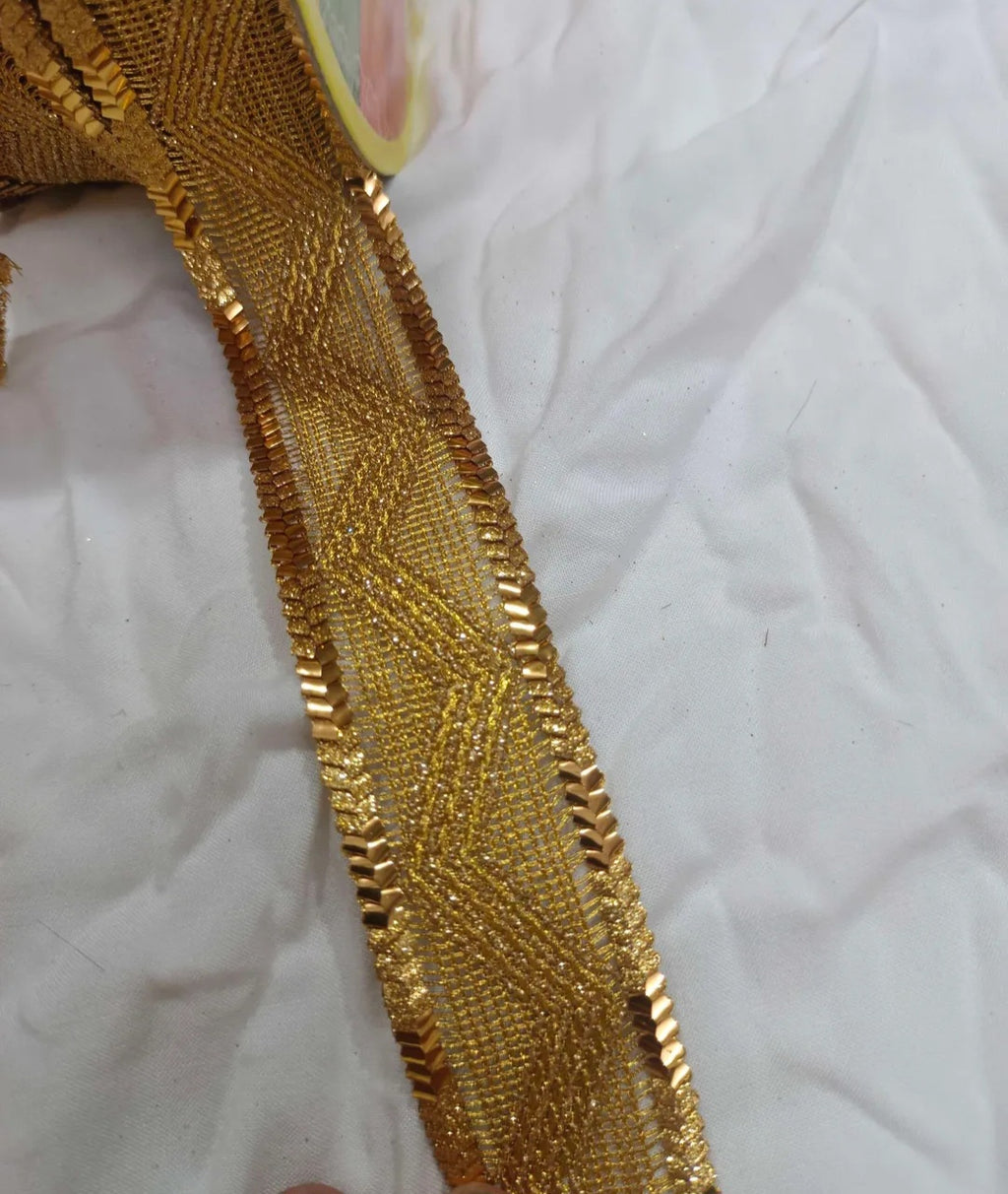 Glitter ribbon cross V
