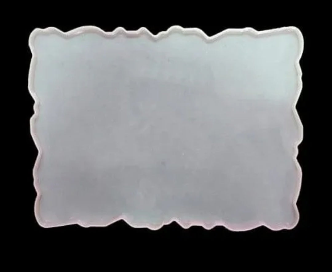 12X16" Rectangle Agate Tray Mould