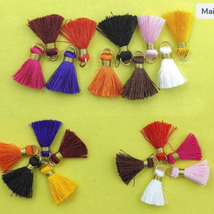 Small Multi Color Tassel