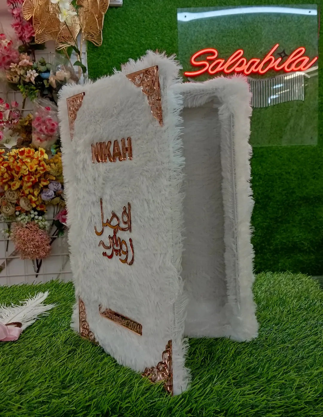 Customized Furr Nikah Nama Booklet | Nikah Nama Kit | Nikah File | QuboolHai Pen