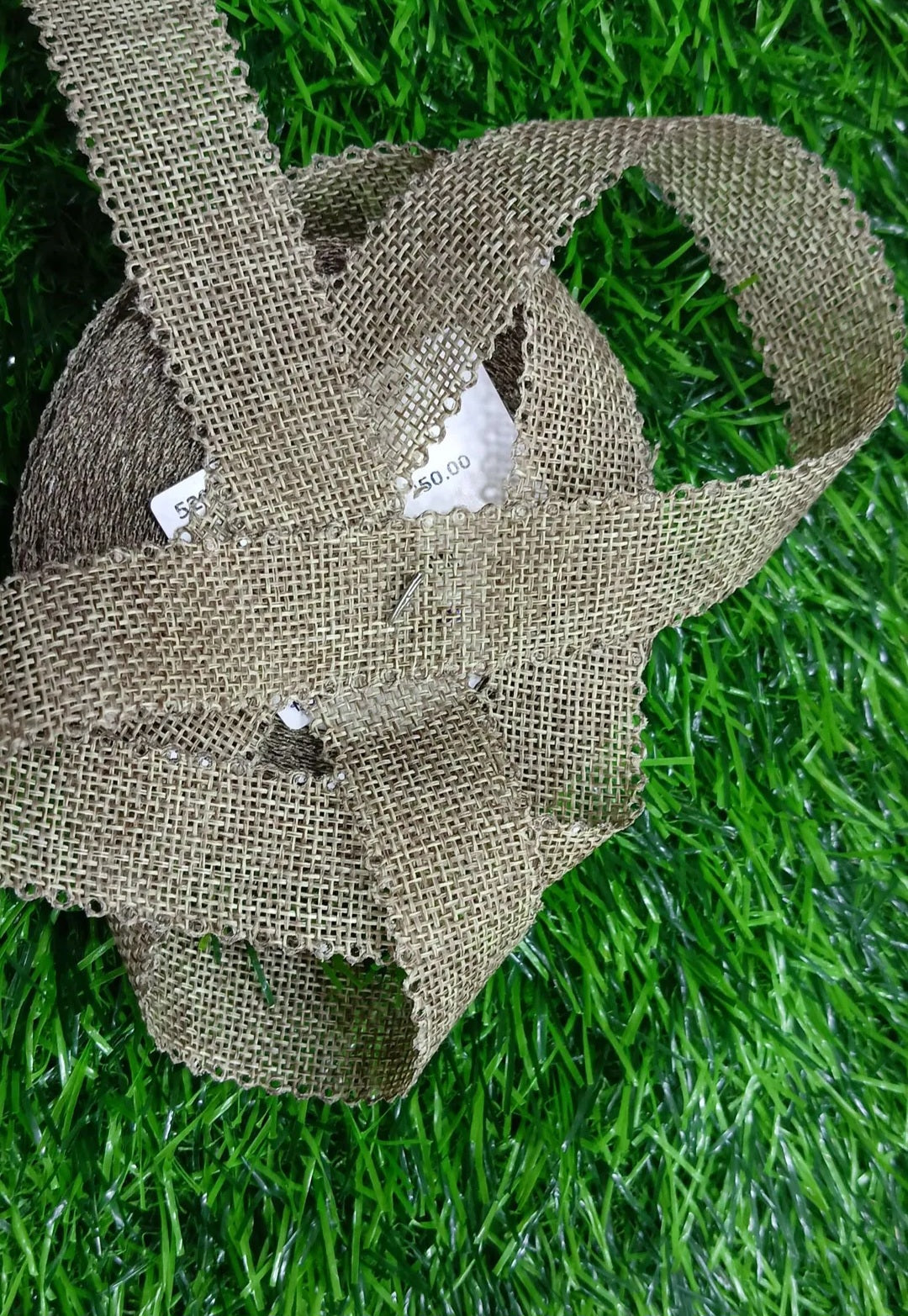 Jute lace