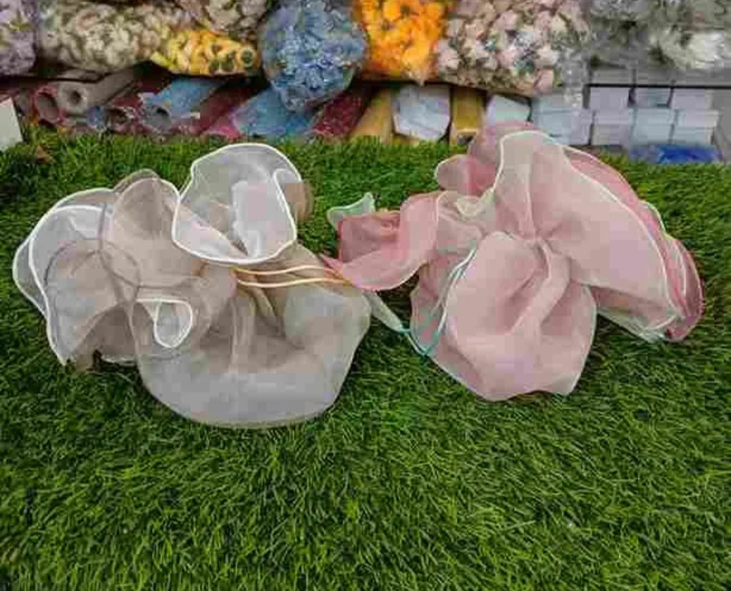 fabric pouch or potli bag for dry fruit