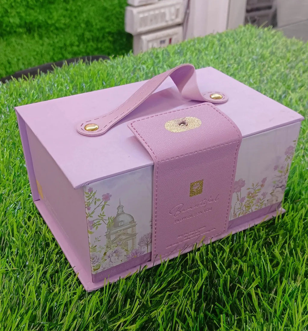 Ready-to-Use Printed Purple Gift Box | Surprise Box