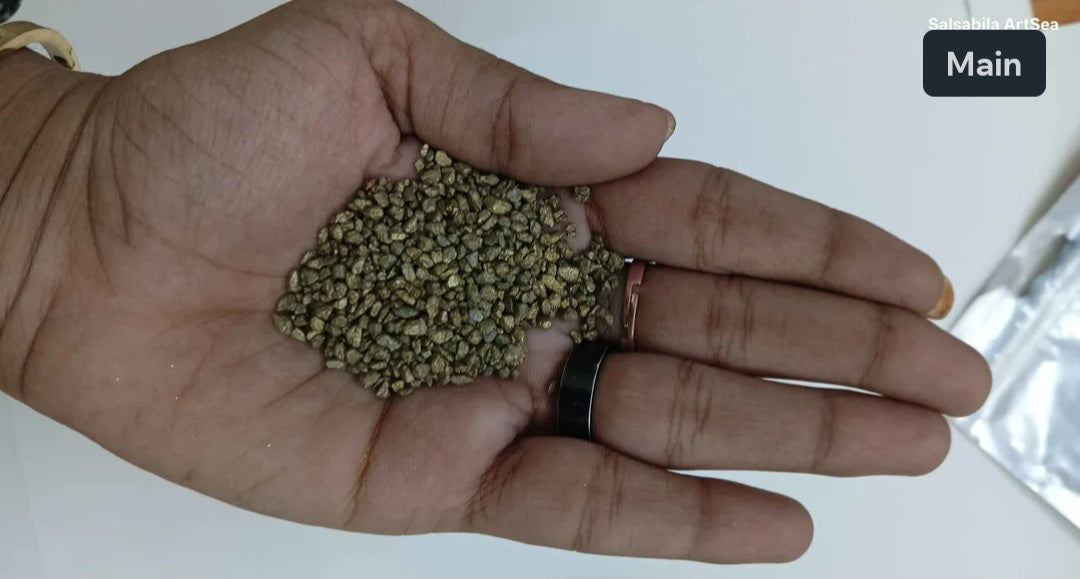 JAGS METALLIC STONE MICRO MEHENDIGREEN 1MM