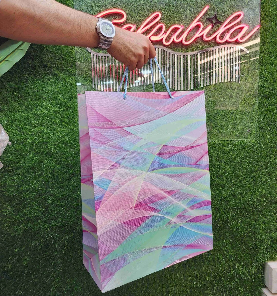 Designer gift bag | Paper Verticle bag