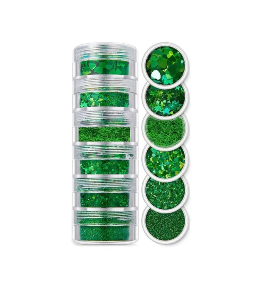 6 In 1 Glitter & Chunks Holo Collection