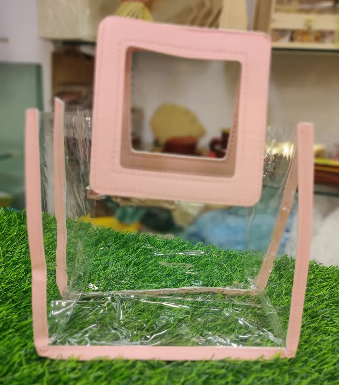 Transparent PVC bags 3 jar