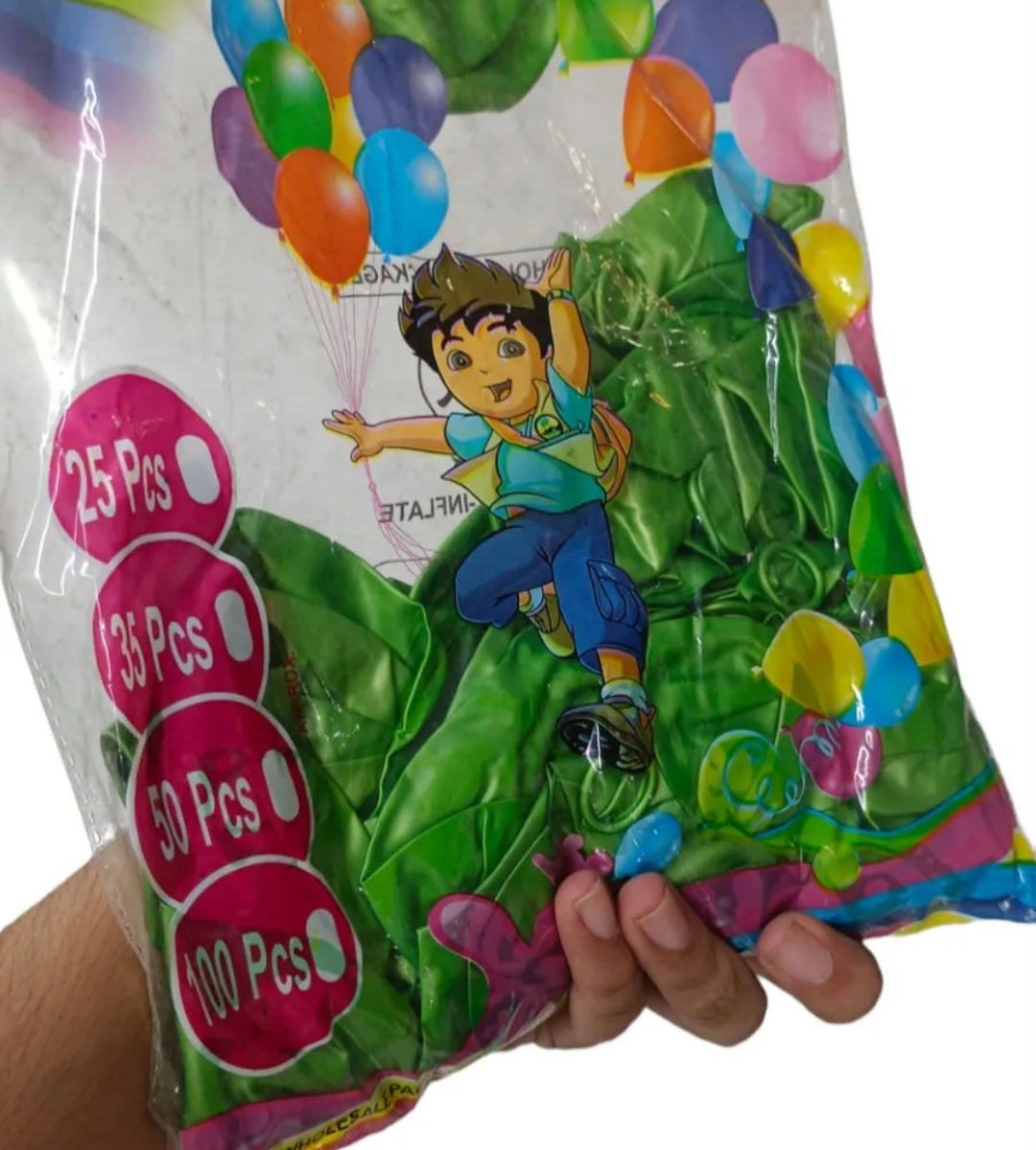 Chrome Metallic Balloon Packet