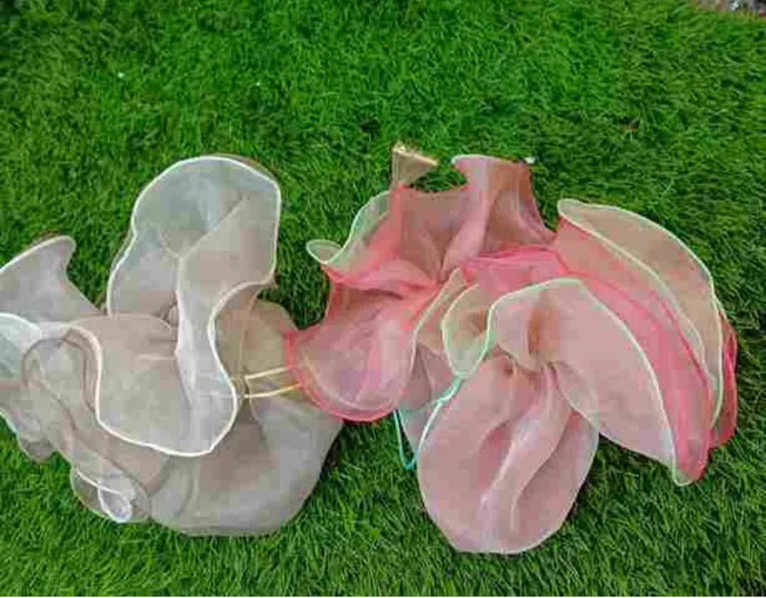 fabric pouch or potli bag for dry fruit