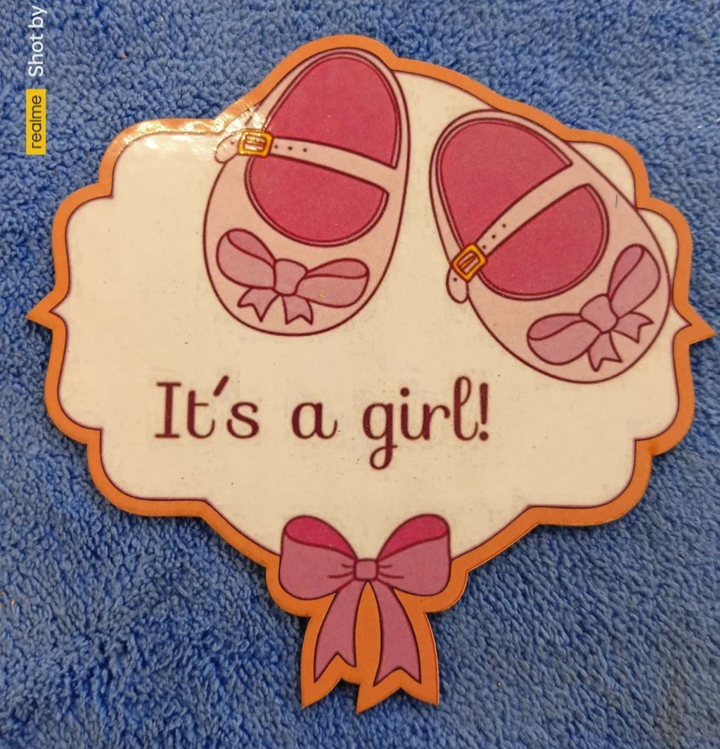 Baby shower cutouts