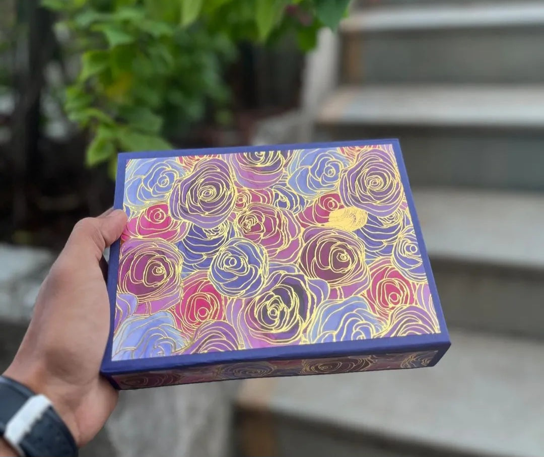 9 Cavity Premium Chocolate and Gourmet Treat Box | 7 * 9 inches