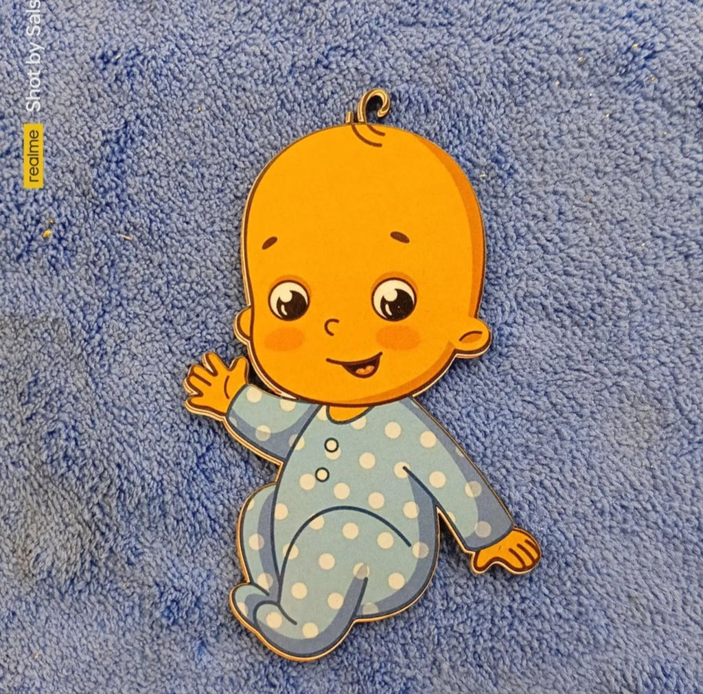 Baby shower cutouts