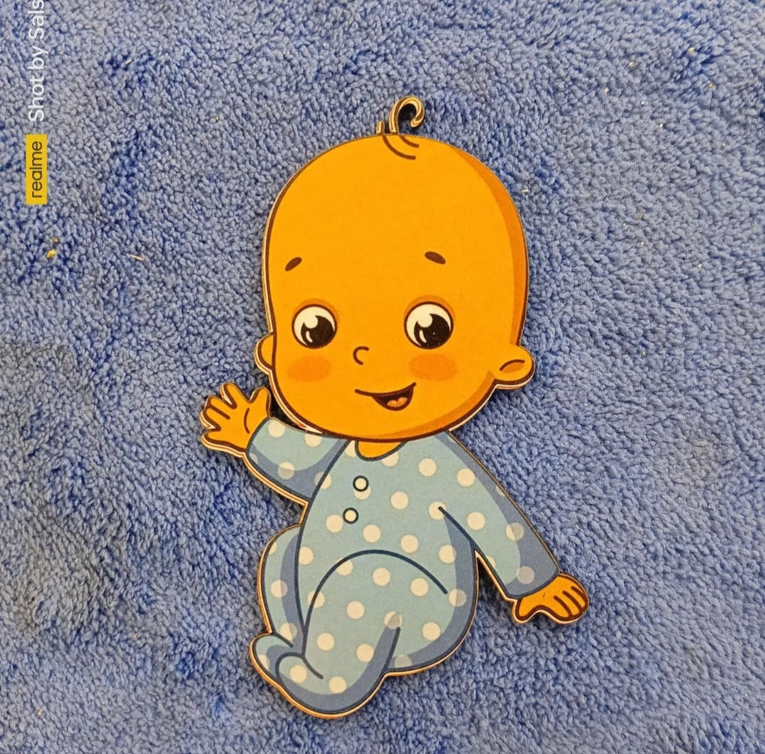 Baby shower cutouts