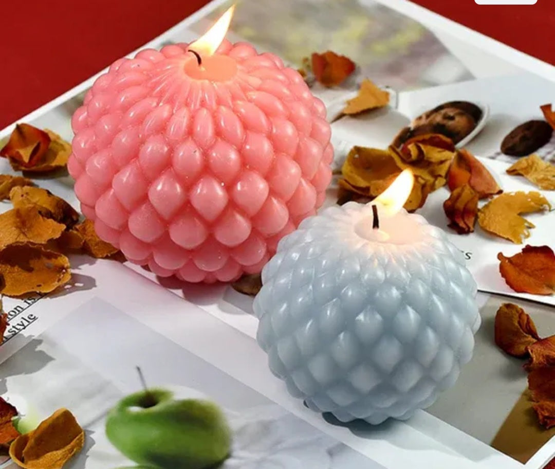 Large Water Drop Ball Candle Mould