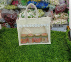 Jute Window Hamper Bag