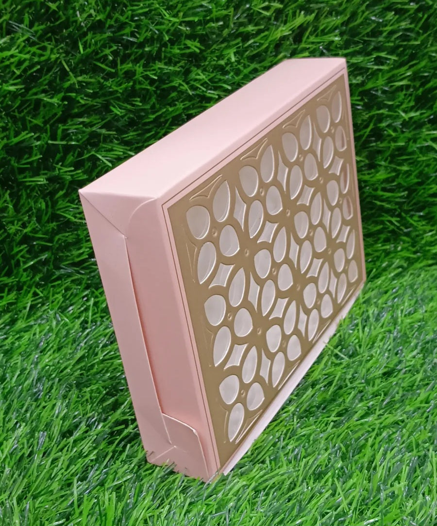 Fancy Printed Paper Gift Box 7*6