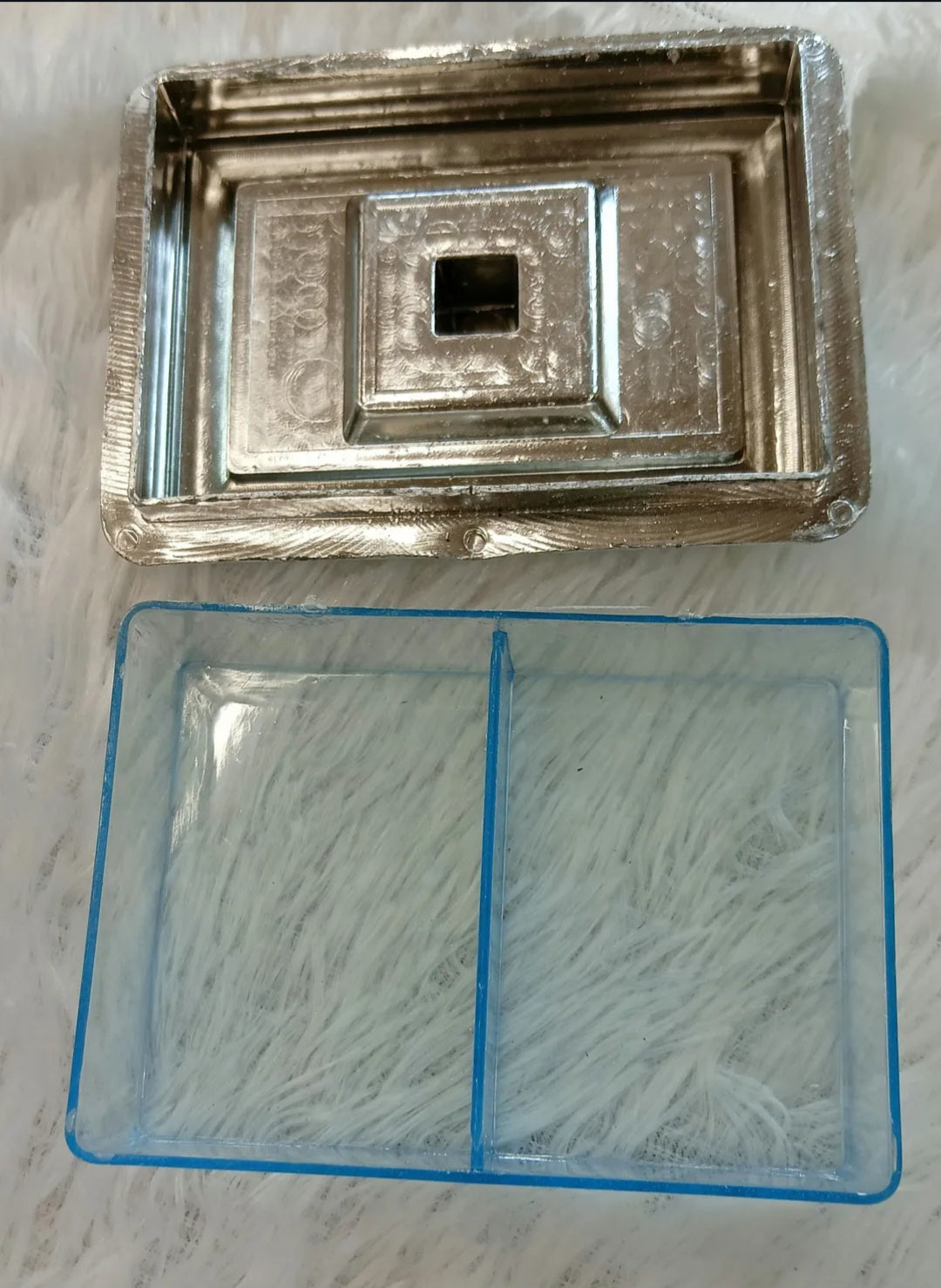 Decorated Silver Box