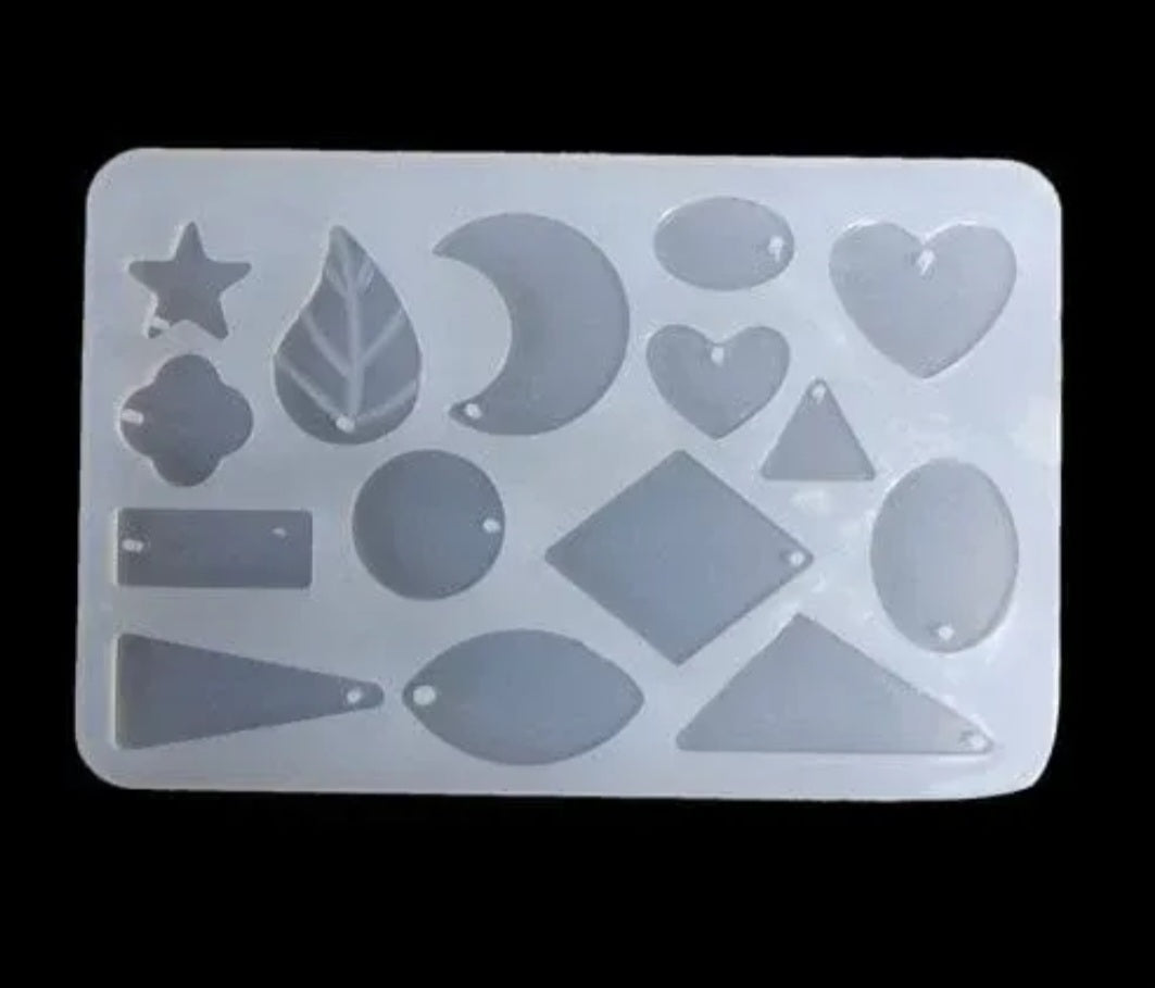 15 Cavity Pendant Jewellery Mould