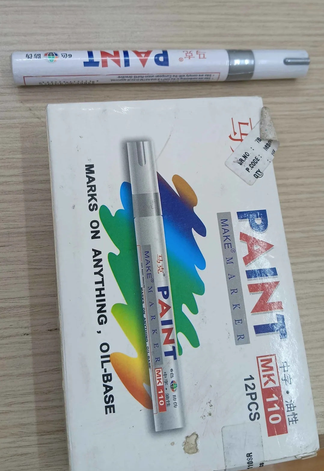 ACRYLIC PAINTER MARKER SILVER