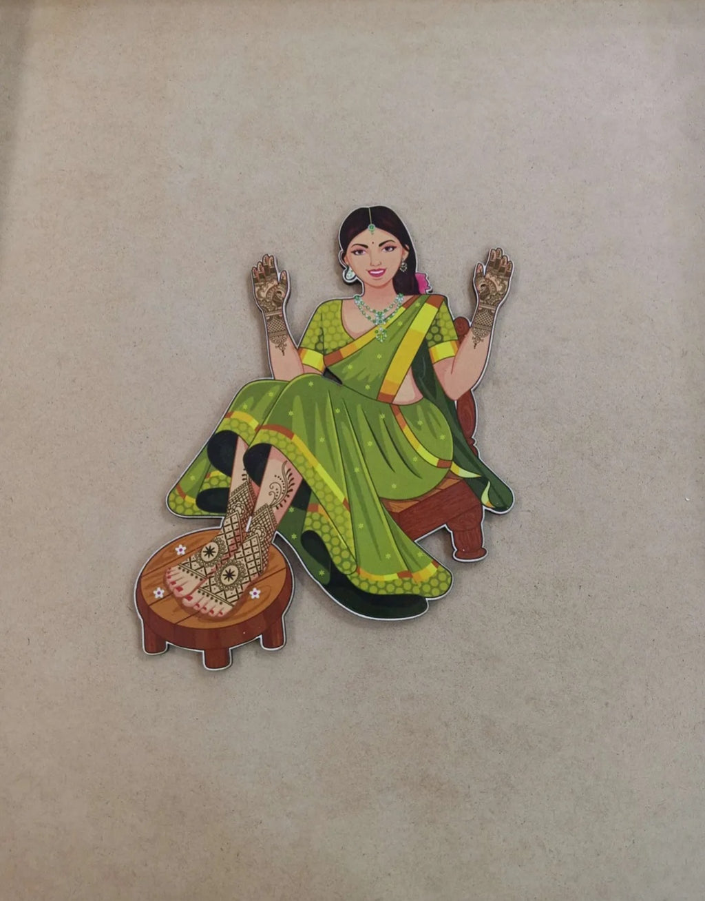 Mehendi cutouts