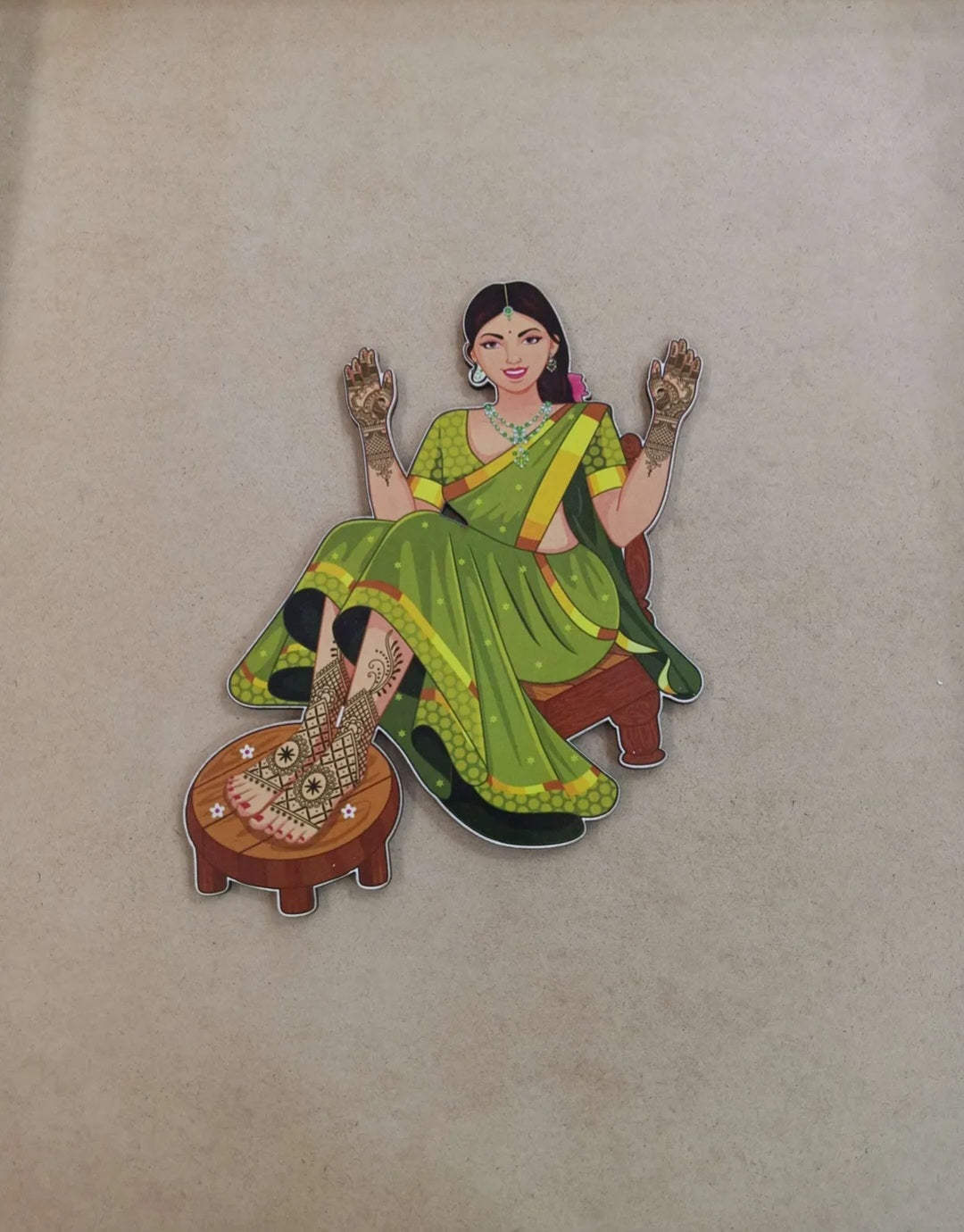 Mehendi cutouts