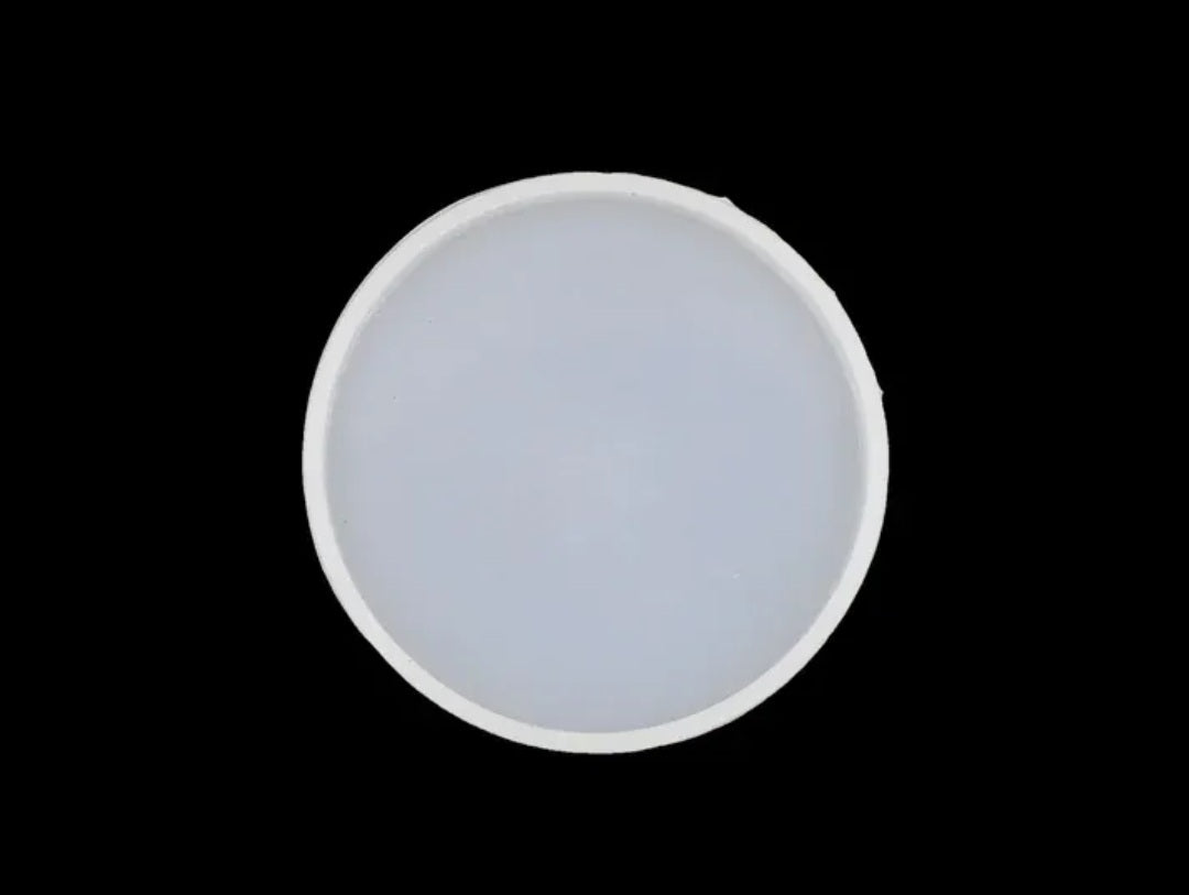 2" Round Coaster & Keychain Mould (WITHOUT HOLE)