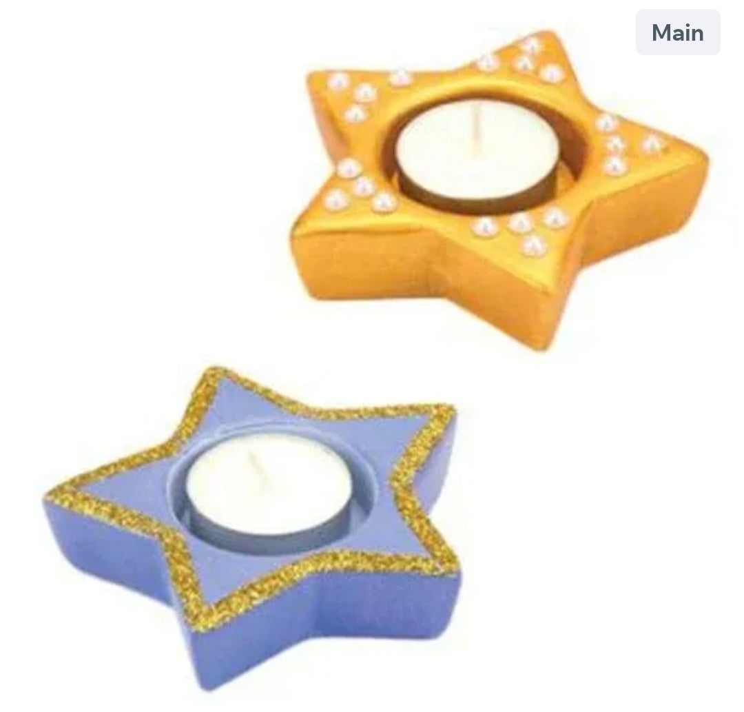 Star Tea Light Candle Holder Mould