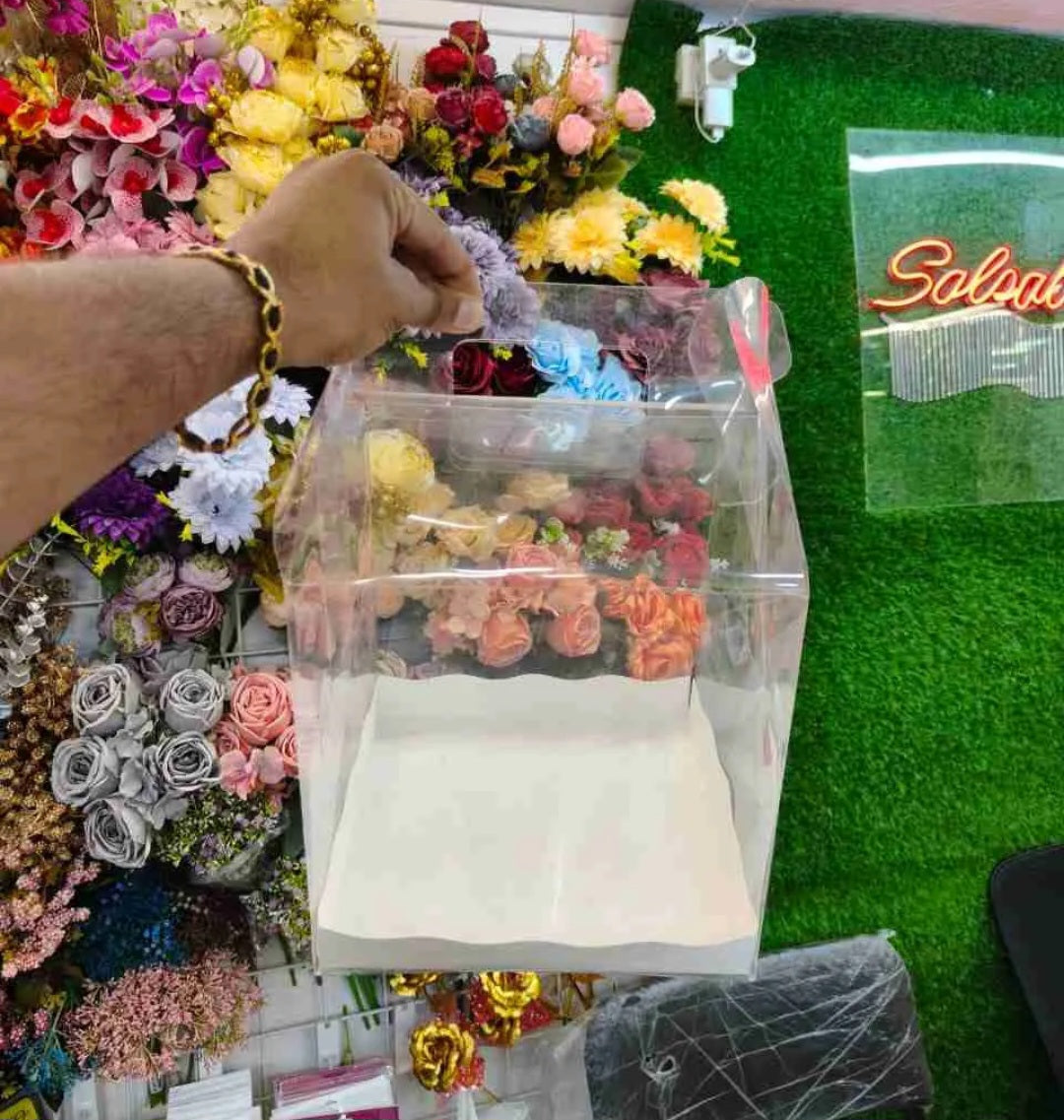 Cake Display Transperent Box